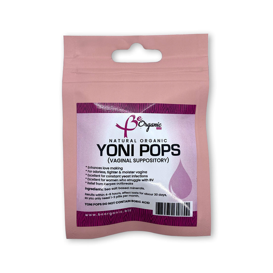Kitty Detox yoni suppository capsules by BeOrganicLLC — natural alternative to boric acid for BV