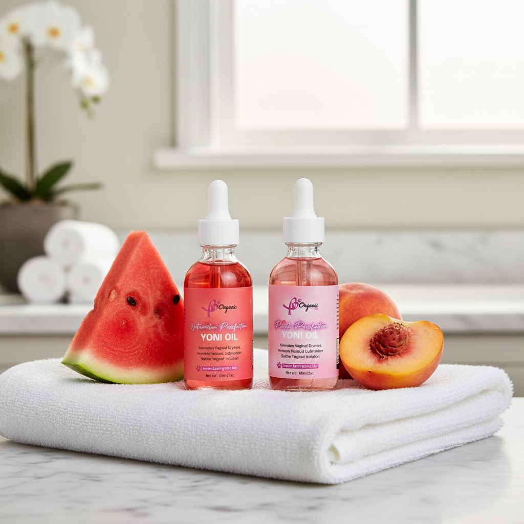 Watermelon and Peach Purrfection Yoni Oil