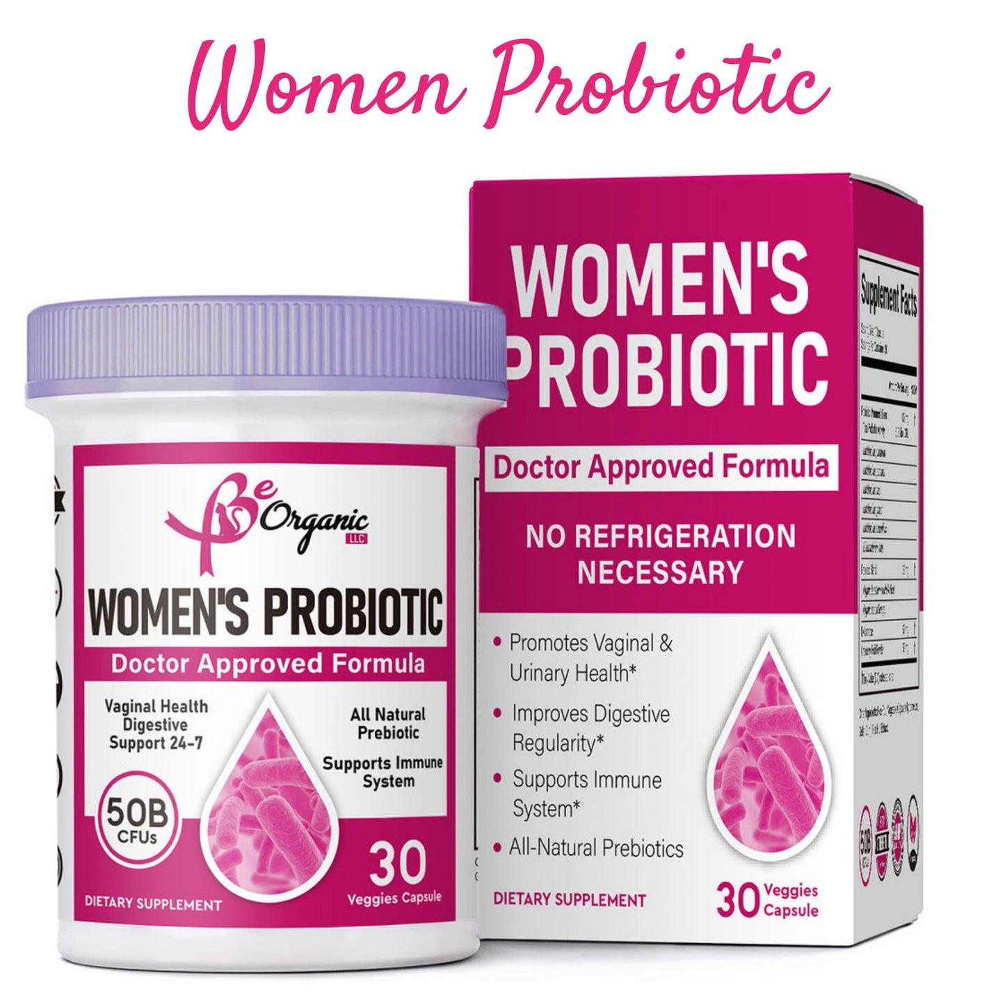 Women Probiotic Support Immune system, Vaginal Health, Improve Digestive irregularity