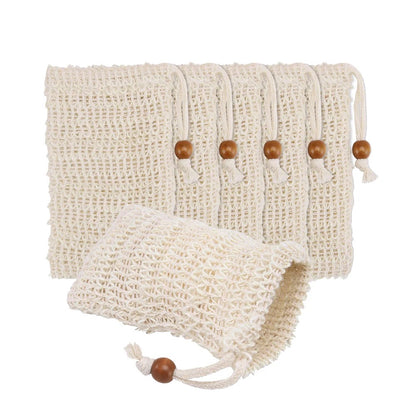 Drawstring Exfoliating Sisal Bag