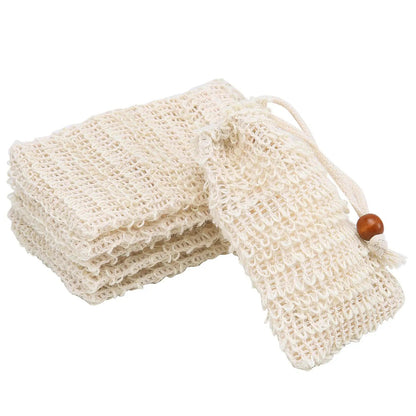 Drawstring Exfoliating Sisal Bag
